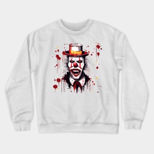 Horror clown Crewneck Sweatshirt